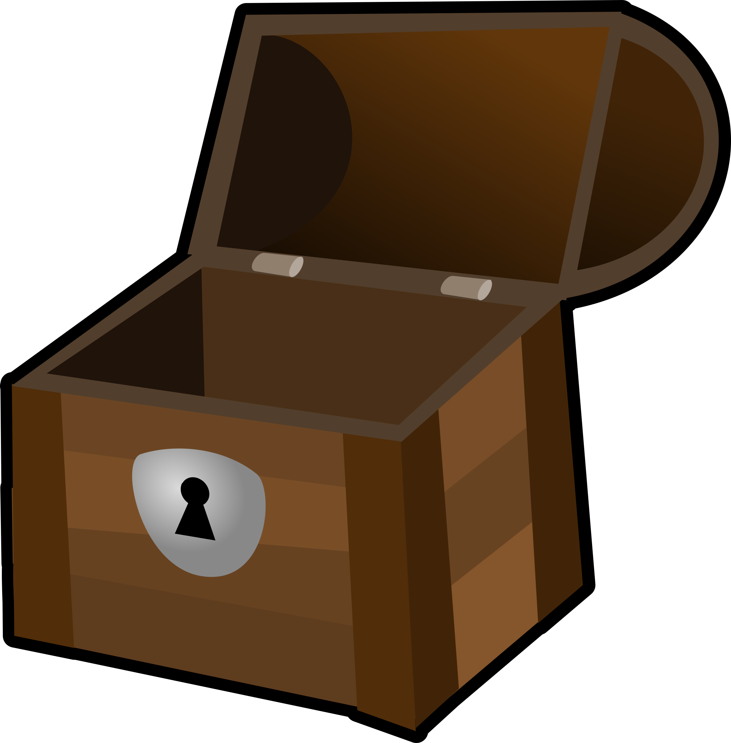Chest, Treasure, Box, Container, Wooden, Pirate, Open - Treasure Chest Clip Art (2362x2400)