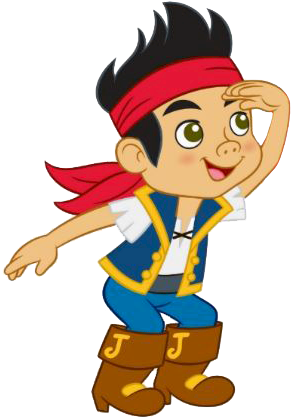 Pirate Clipart Jake And The Neverland Pirates - Jake And The Neverland Pirates Clip Art (300x430)