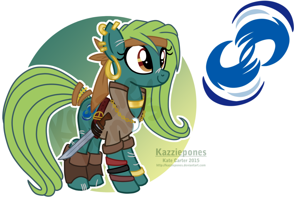 Captain Rip Tide By Kazziepones - Drawing (1024x717)