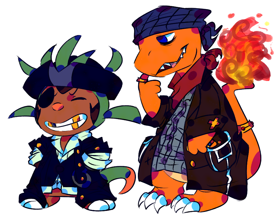 Pirate Pokemon By Firered1924 - Cartoon (950x800)