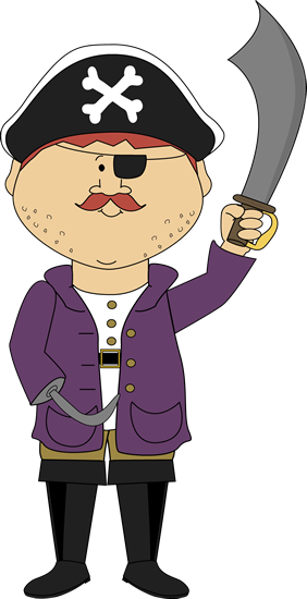 Pirate With A Hook Arm - Pirate (282x550)