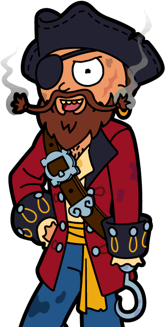 Cabin Boy Morty - Pirate Morty (365x766)
