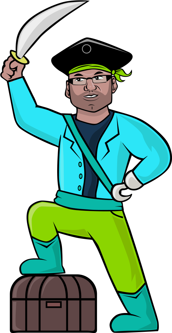 Cosmetic A Pirate Wearing Ablur Jacket And Resting - Self-determination Theory (1200x1200)