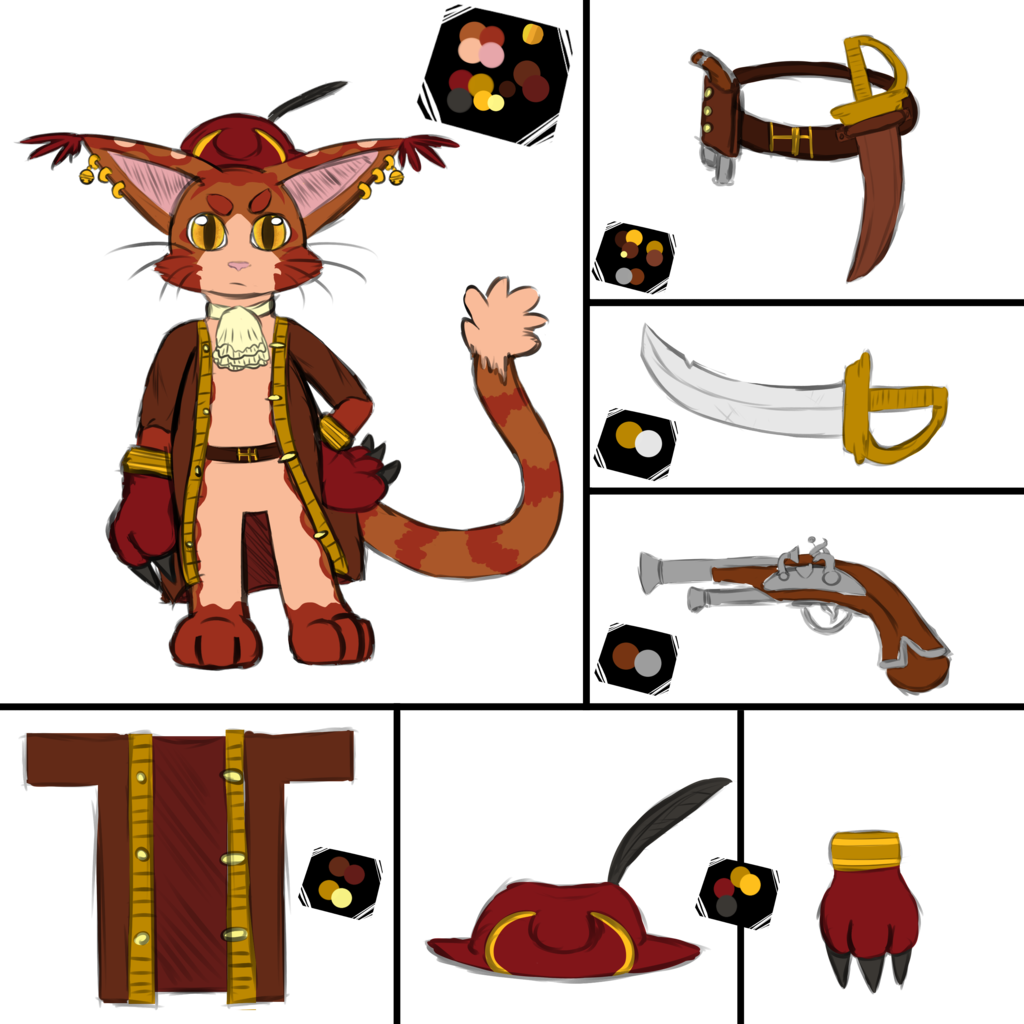 Captain Mikemon Ref Sheet By Hibiwiki Captain Mikemon - Cartoon (1024x1024)
