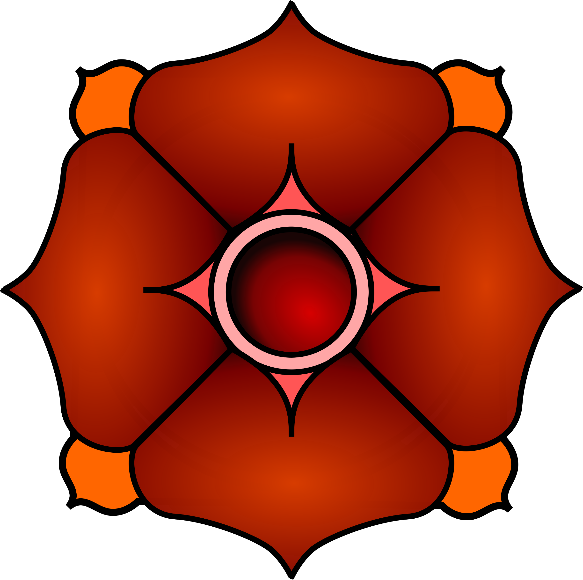 Floral Ornament Svg Clip Arts 600 X 597 Px - Clip Art (1000x995)