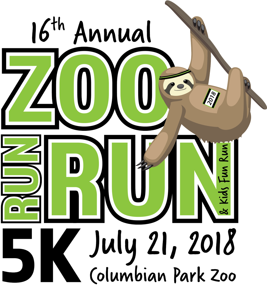 This Super-fun 5k Race Is Open To Both Runners And - Columbian Park Zoo (1094x1200)