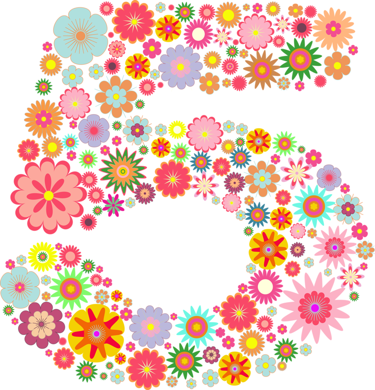 Numbers ‿✿⁀ - Numerical Digit (769x800)