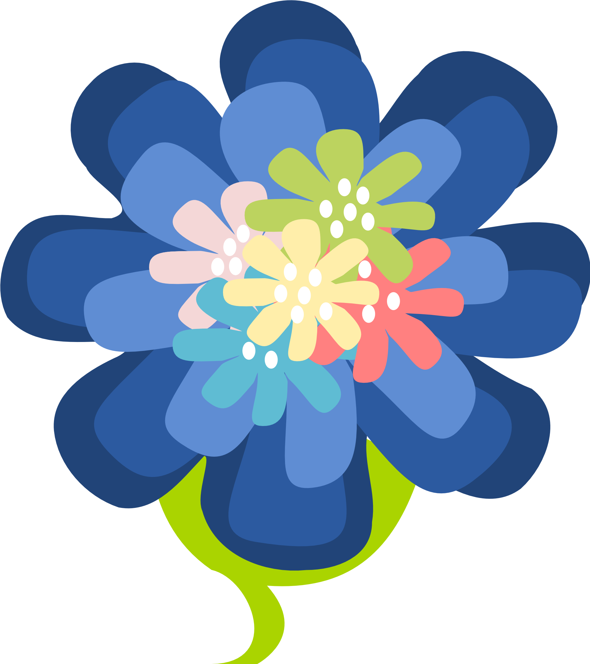 Decoration Flower Openclipart - Hiasan Bunga Png (2131x2400)