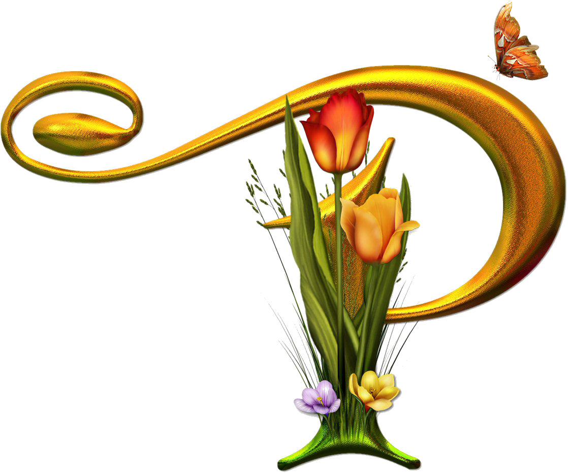 Bello Alfabeto Con Flores Y Mariposas - Bello Alfabeto Con Flores Y Mariposas S (1118x931)