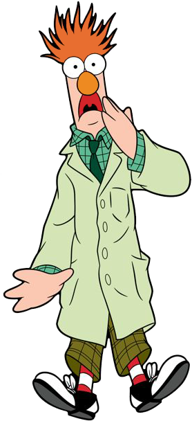 Beaker Muppet Clipart - Muppet Clip Art (289x616)