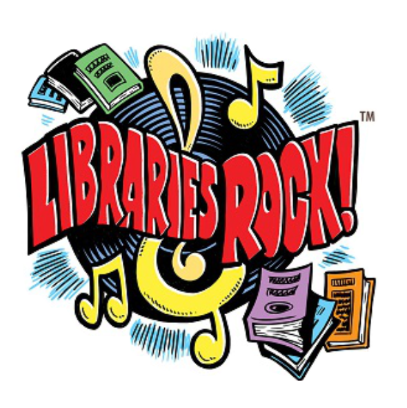 Summer Reading Program - Libraries Rock Summer Reading (600x600)
