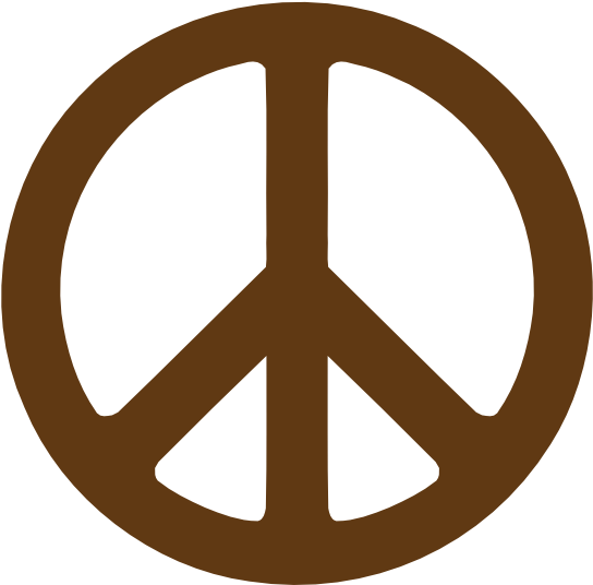 Peace Symbol 1 Base Fav Wall Paper Background 555px - Peace Symbols (555x555)