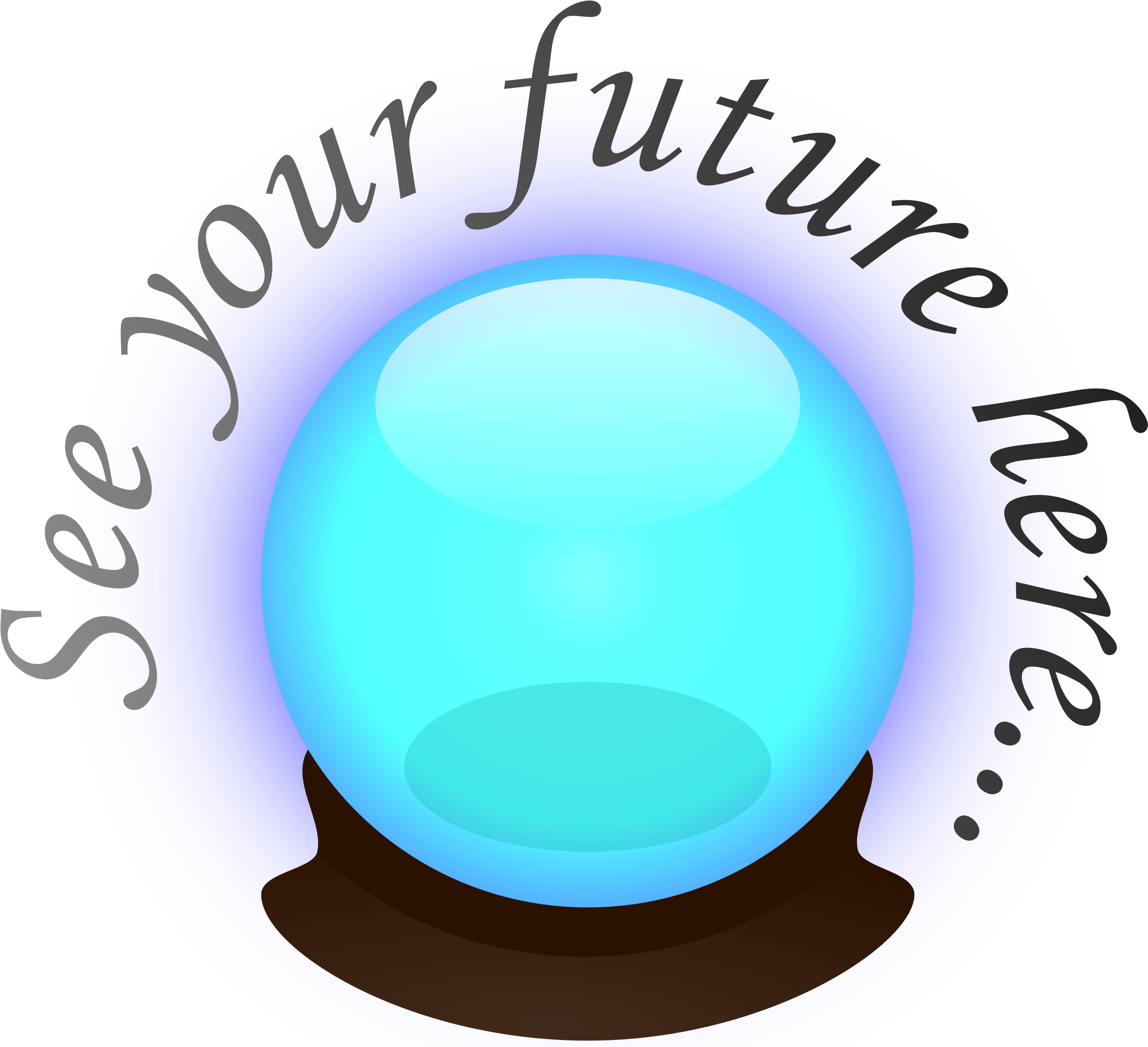 Big Image - Crystal Ball Clipart Free (2800x2400)