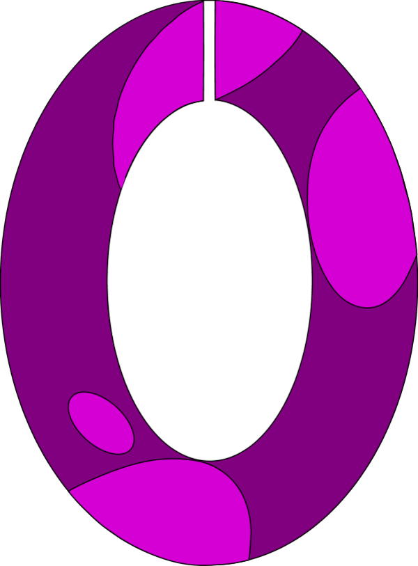 Number Zero - Circle (600x813)