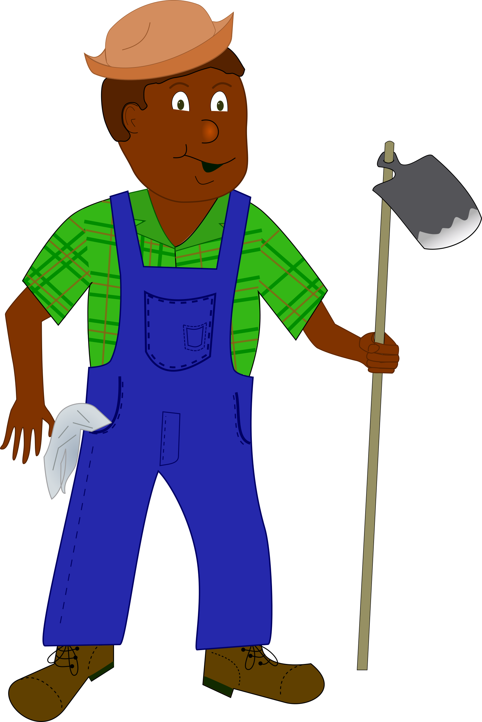 Big Image - African Farmer Png (1602x2400)