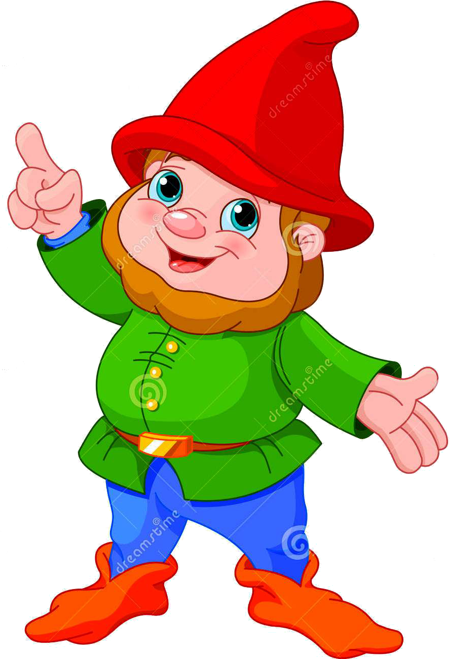 Garden Gnome Clipart (904x1300)