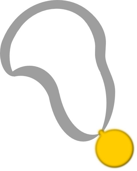 Necklace Clip Art - Amulet Necklace Clip Art (480x598)