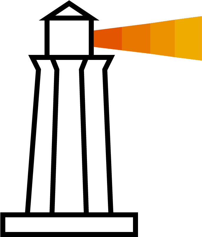 Png File 281471 Lighthouse R Orange - Png File 281471 Lighthouse R Orange (869x934)