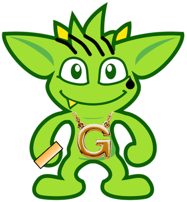 Gremlin Gangster - Gremlin Graph (386x416)