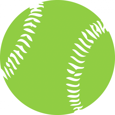 Softball Clipart Free Graphics Images Pictures Players - Green Baseball Clipart (400x400)