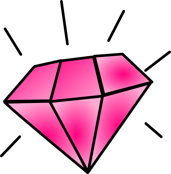 Diamond Clipart Diamond Sparkle - Diamond Clipart (588x600)