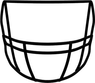 Riddell S2b-sp - Riddell Face Mask (475x429)