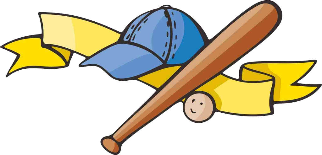 Cartoon Baseball Clip Art - Cartoon Baseball Clip Art (1024x494)