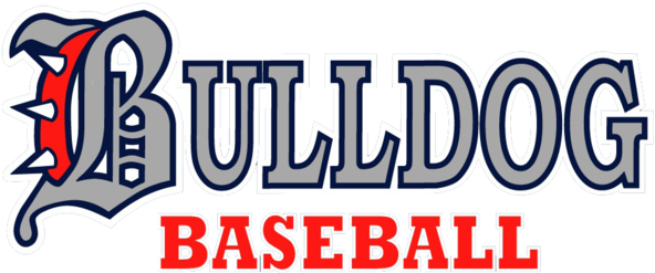 Bulldog Baseball Logo Bulldog Baseball Logo Blue Clipart - Fresno State Bulldogs Baseball (600x256)