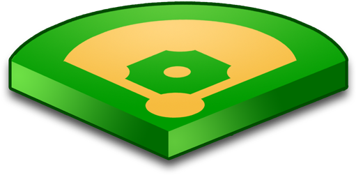 Baseball Diamond Image - Baseball Ico (512x512)