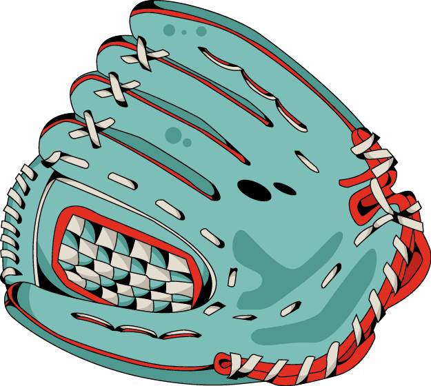 Baseball Glove Helmet Clip Art - Baseball (625x560)
