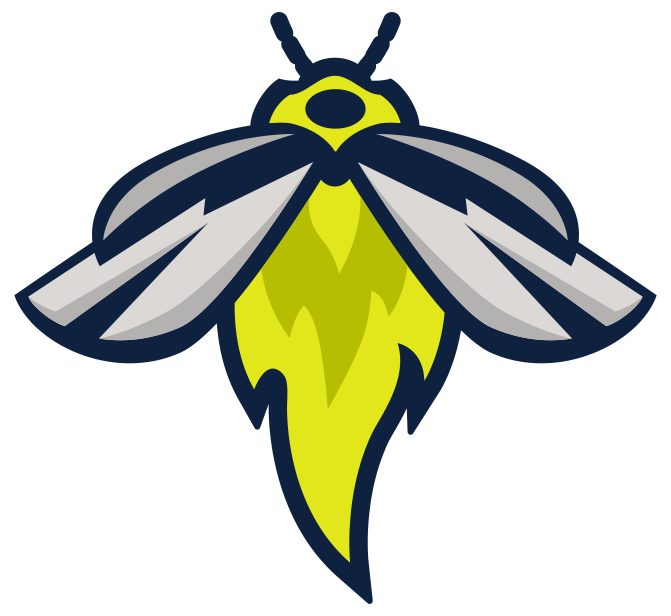 Fireflies Kids Club - Columbia Fireflies Logo (671x616)
