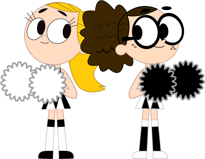 Cheerleading Drawing Clip Art - Cheerleading Drawing Clip Art (900x775)