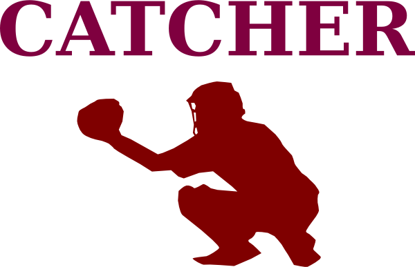 Catcher In Wine Clip Art - Catchers Do It Best Shower Curtain (600x387)