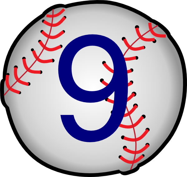 Baseball Svg Clip Arts 600 X 570 Px - Baseball Themed Clip Art (600x570)