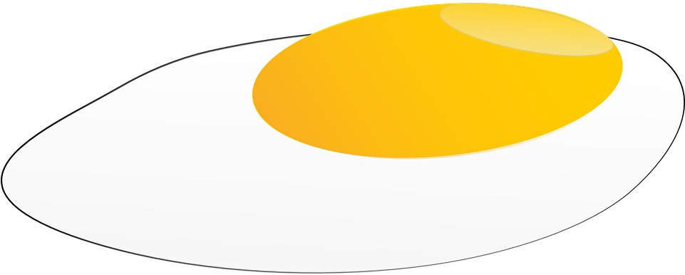This Free Clip Arts Design Of Fried Egg - Scalable Vector Graphics (960x480)