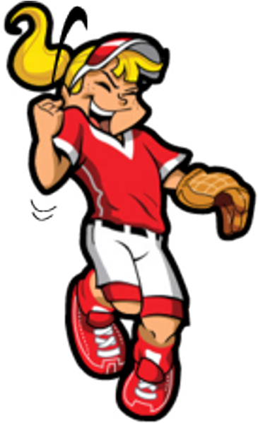 Softball Cartoon Png (1024x1024)