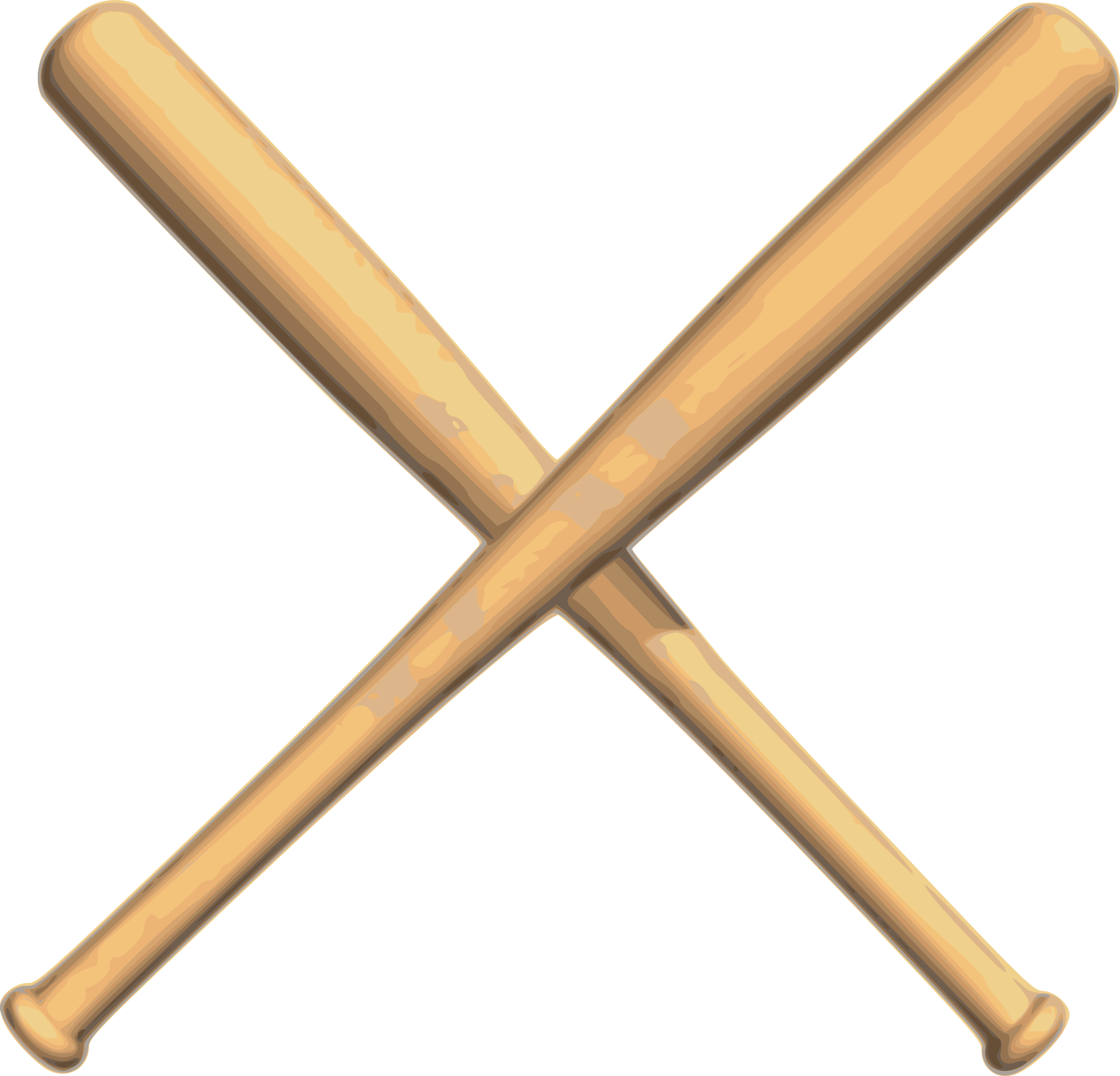 Baseball Bats Clipart - Baseball Bat Clipart Free (2400x2306)