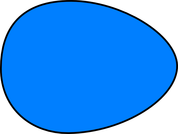 Blue Egg Svg Clip Arts 600 X 451 Px - Belief (600x451)