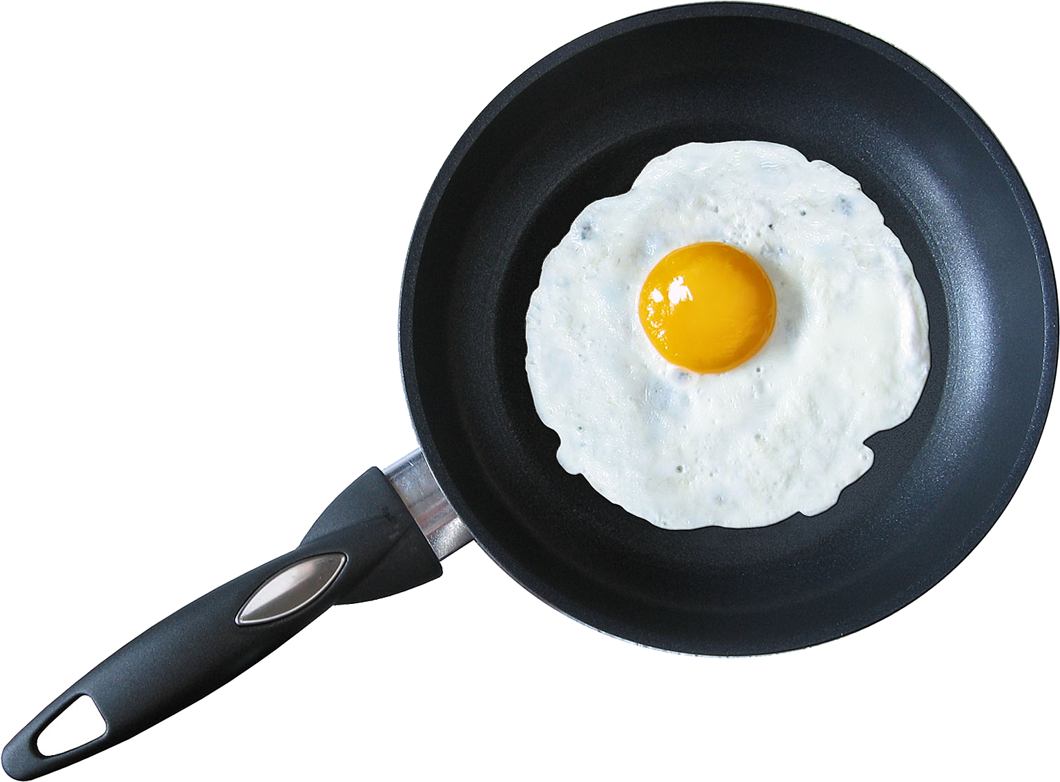 Frying Eggs Clipart - Egg In Frying Pan (1600x1200)