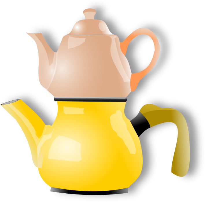 Breakfast Clip Art Download - Çaydanlık Vektör (744x800)