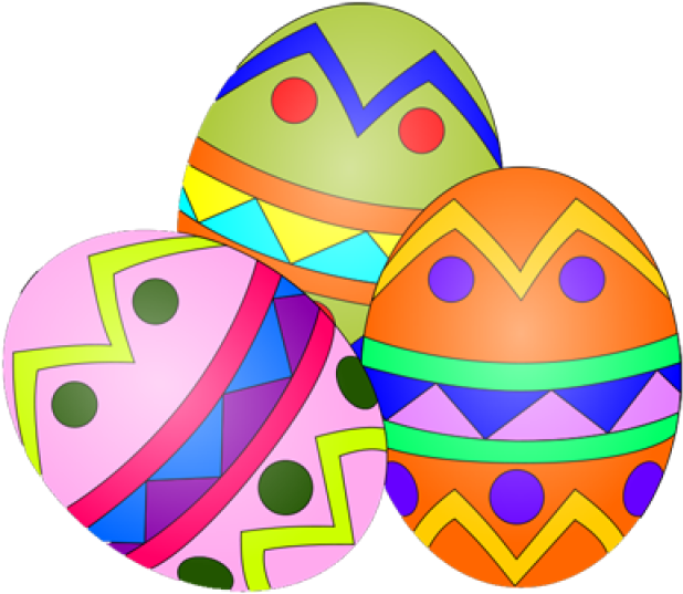 Easter Egg Clip Art Clipart - Free Clip Art Easter Basket (640x557)