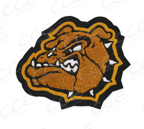 Mcgregor Hs Bulldog Face Mascot - Mascot (500x500)
