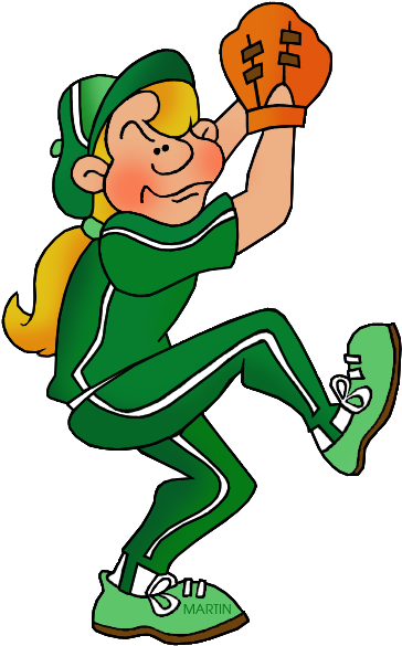 Free Sports Clip Art By Phillip Martin, Baseball - Sports Phillip Martin Clip Art (402x648)