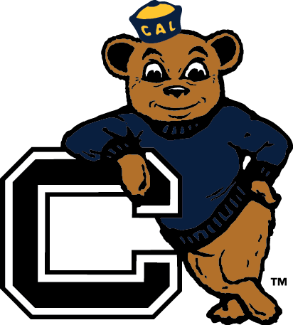 Vintage Cal Golden Bears - University Of California Berkeley School Mascot (412x457)