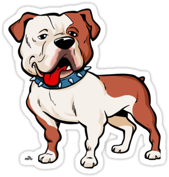 American Bulldog Stickers > - Best Gift - American Bulldog Mom Womens Womens Hoodie/t-shirt/mug (375x360)