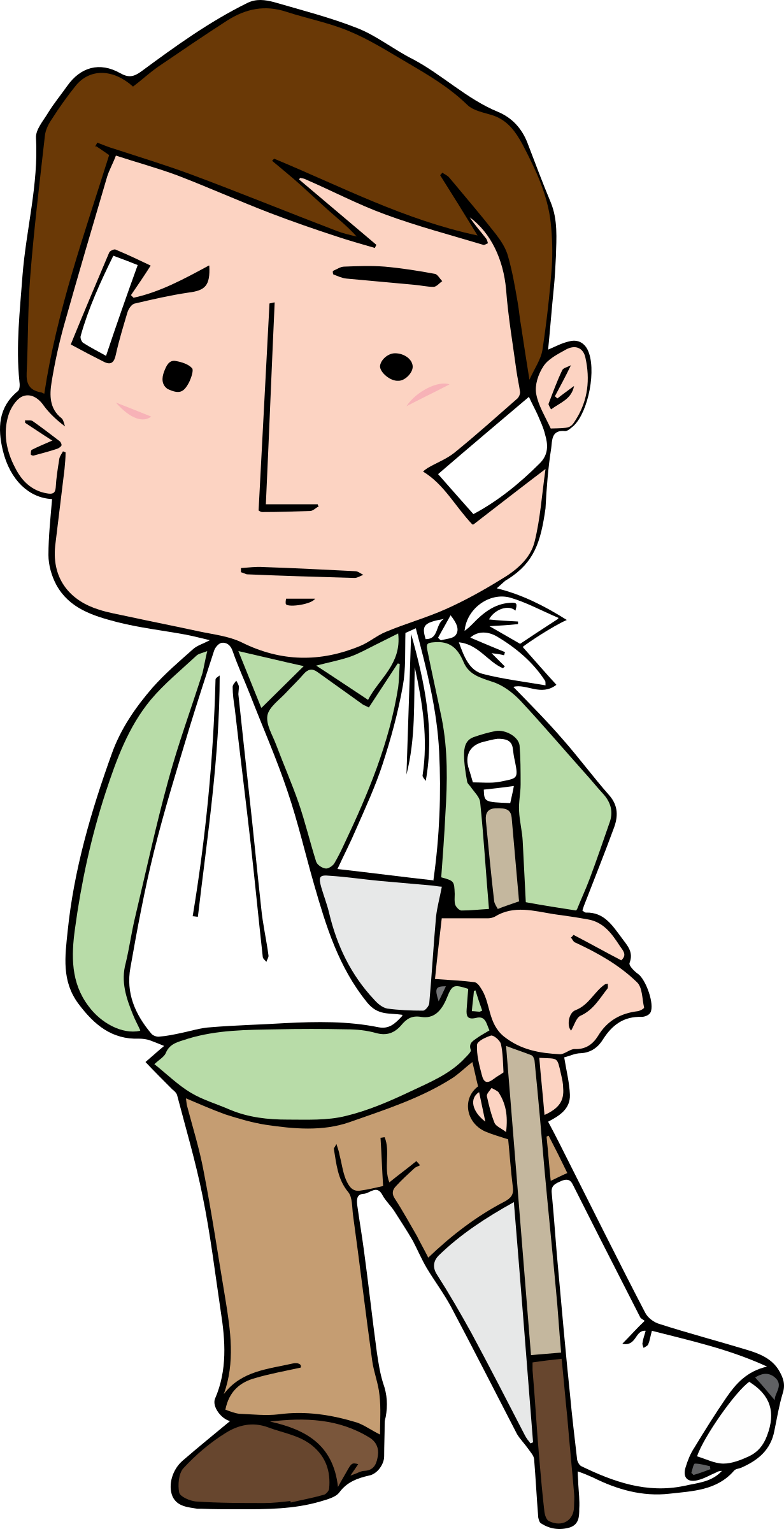 Clipart - Injured Clipart.