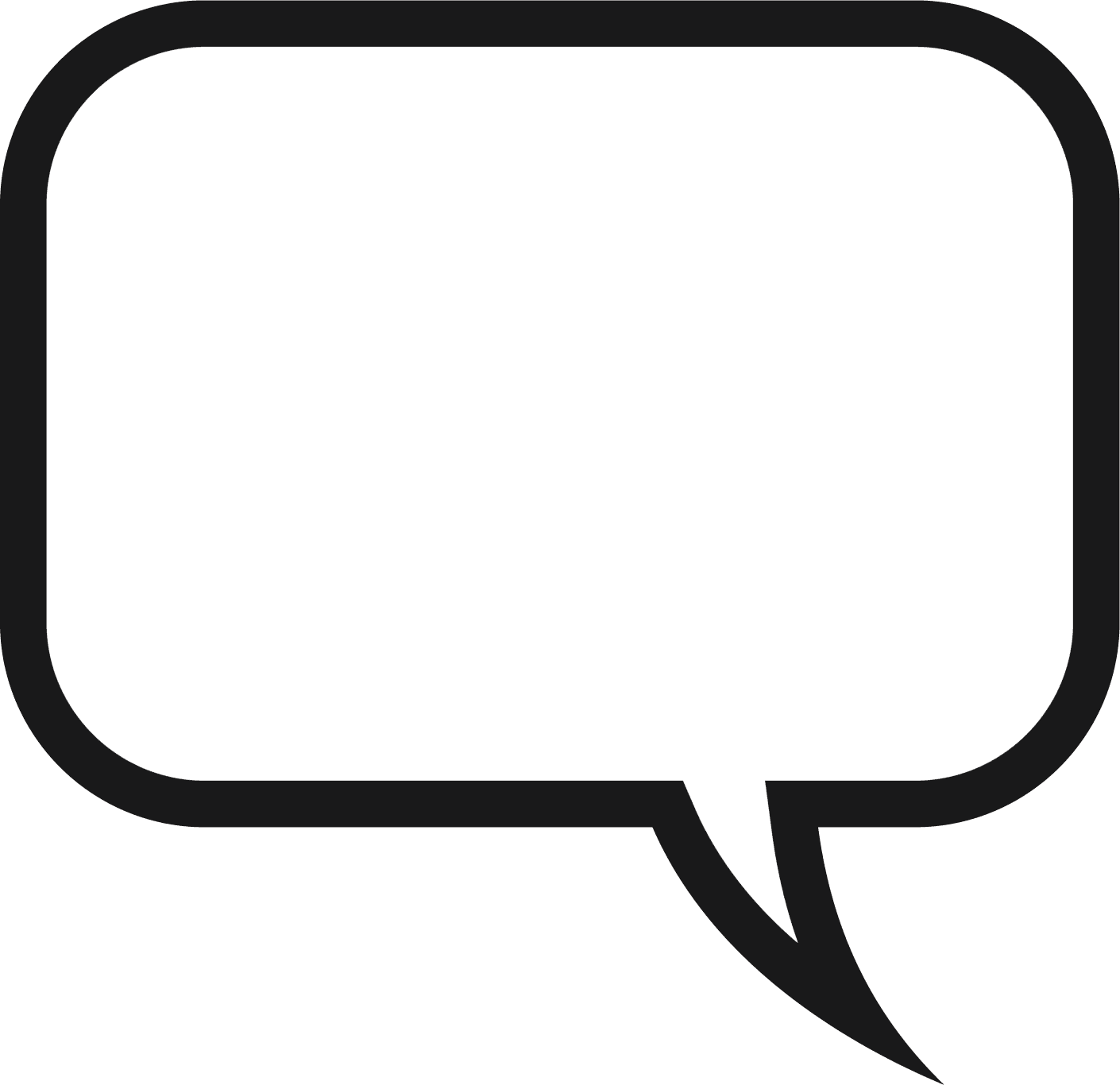 Thought Bubble Tweet Clipart Speech Bubbles Did - Transparent Background Speech Bubble (1410x1366)