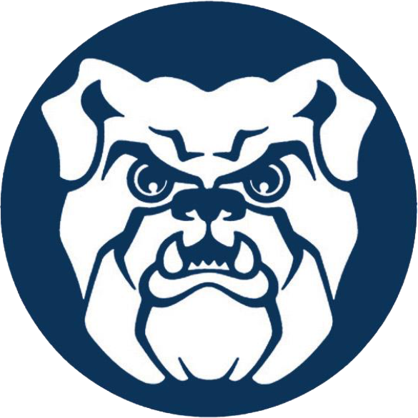 Hooker Bulldogs High School 2017 Football Schedule - College With Bulldog Mascot (585x586)