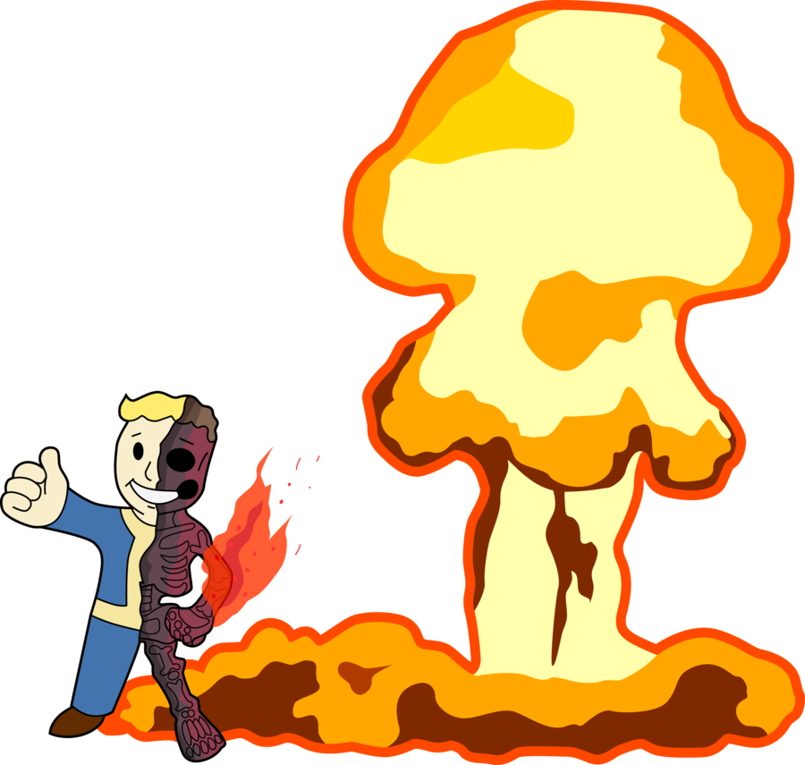 Half Sploded Pip Boy By Nlinnovations - Fallout Pip Boy Guy (900x855)