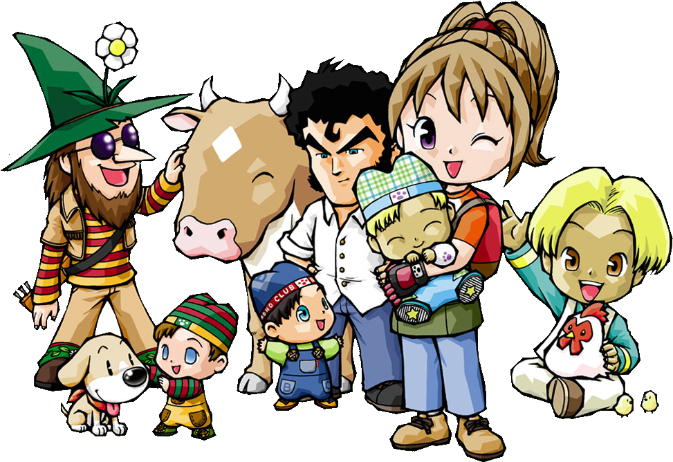 The Harvest Moon Wiki - Another Wonderful Life Harvest Moon (1020x694)